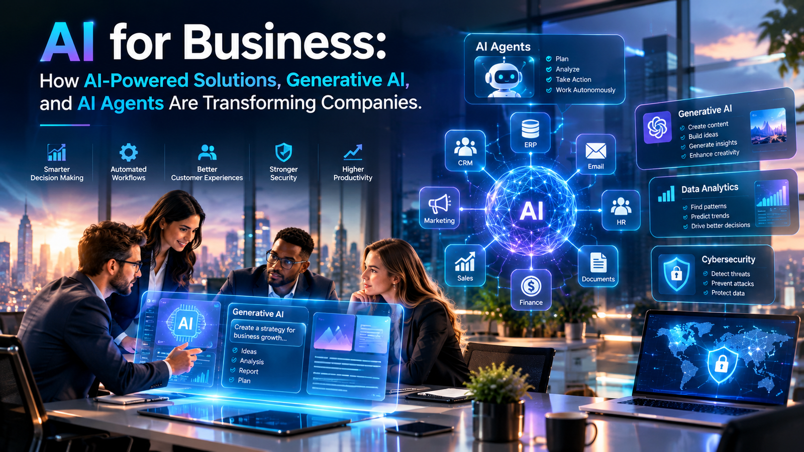 AI Business Solutions: Generative AI & AI Agents