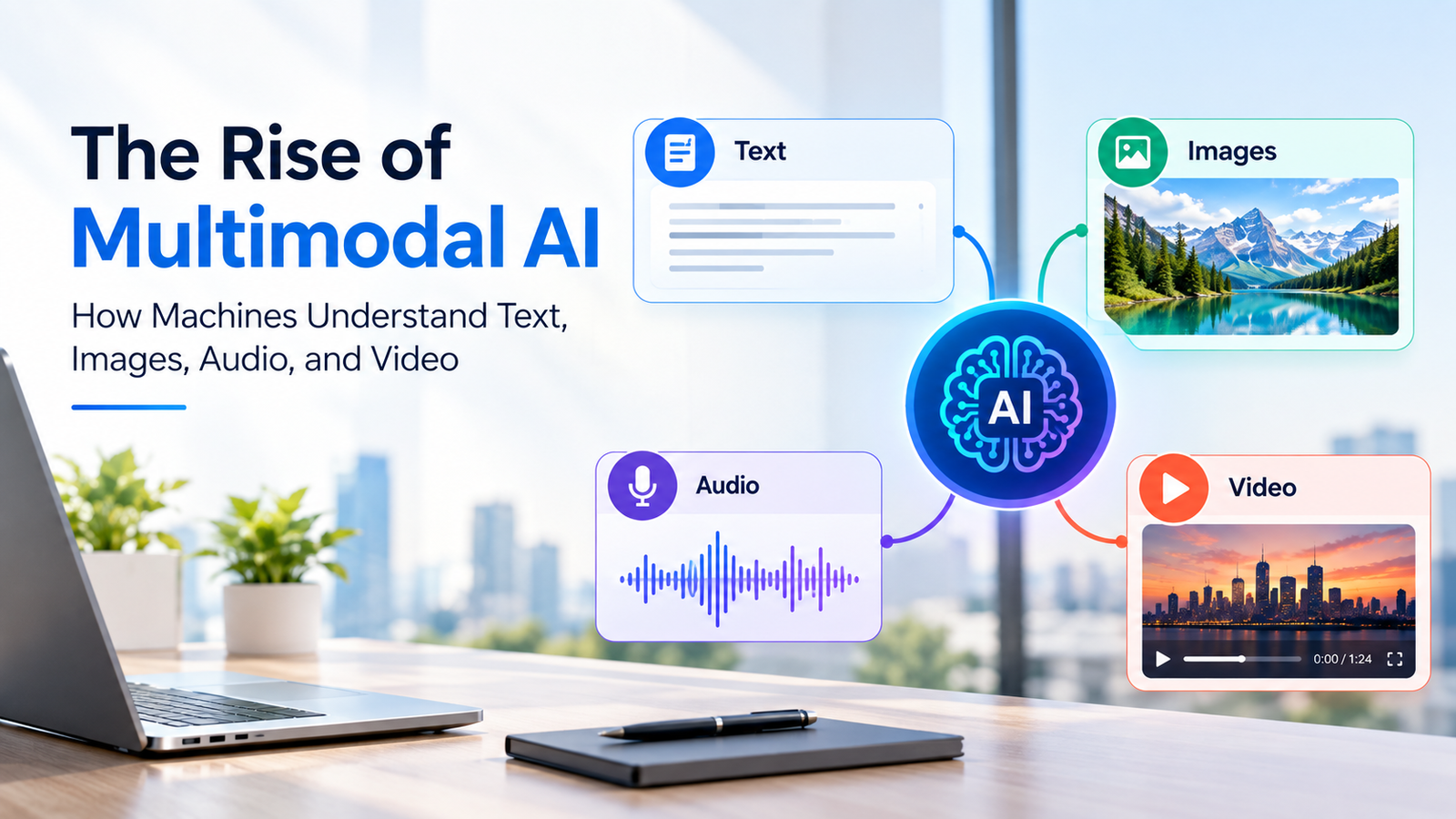The Rise of Multimodal AI: How Machines Understand Text, Images, Audio, and Video
