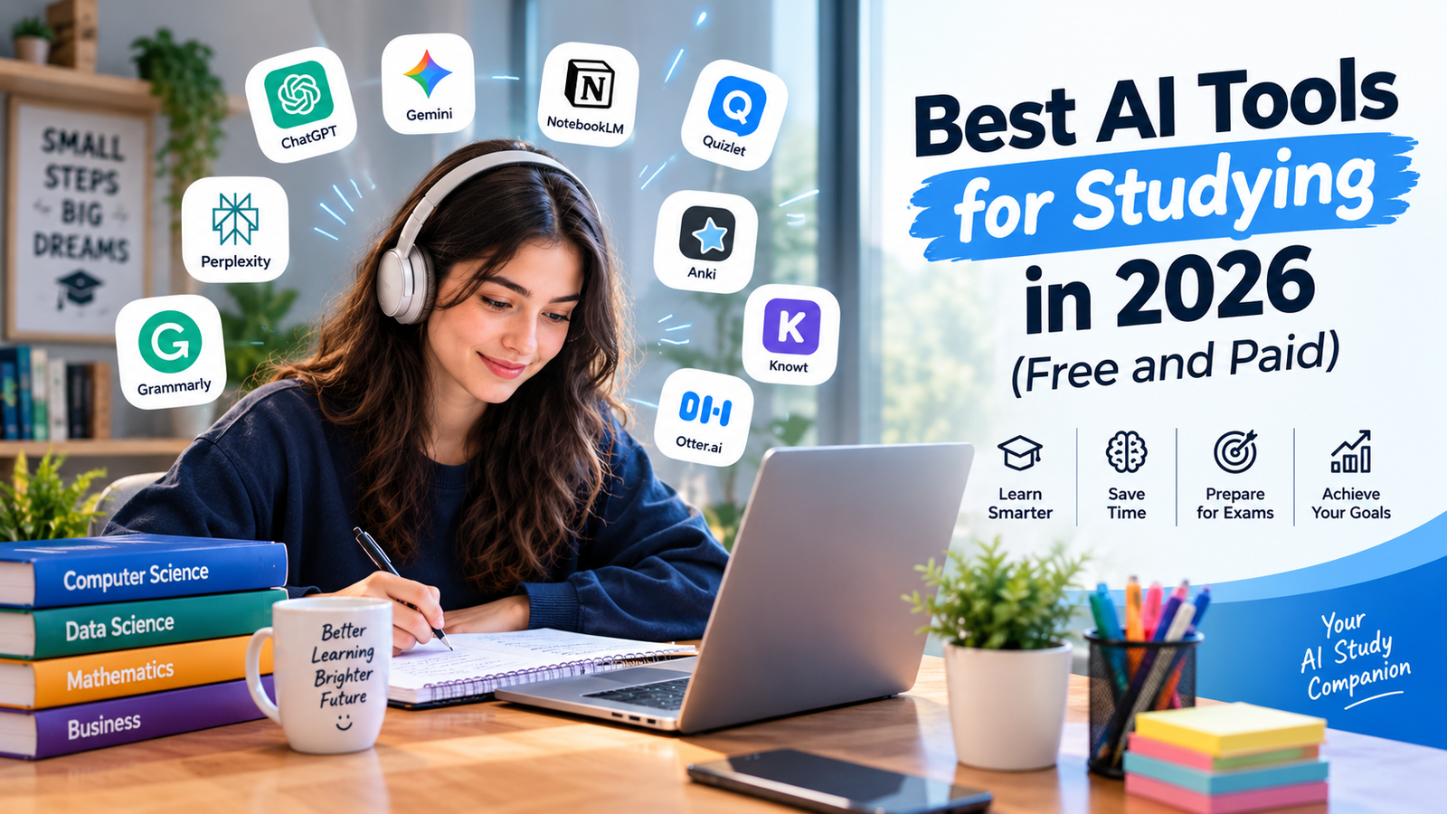 Best AI Tools for Studying in 2026 (Free and Paid)