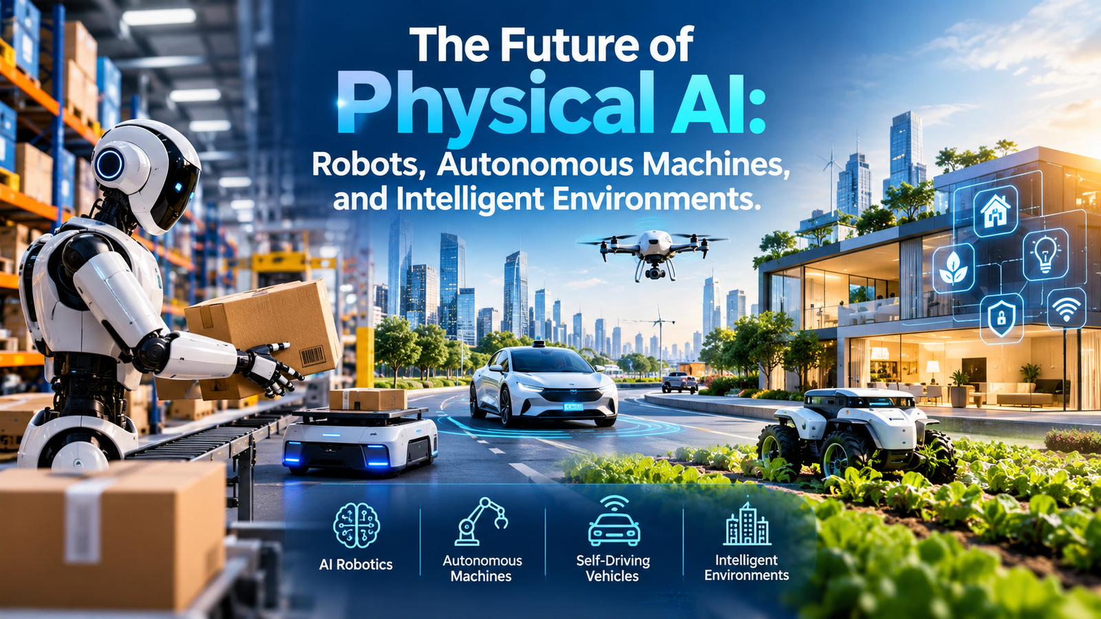 The Future of Physical AI: Robots, Autonomous Machines, and Intelligent Environments