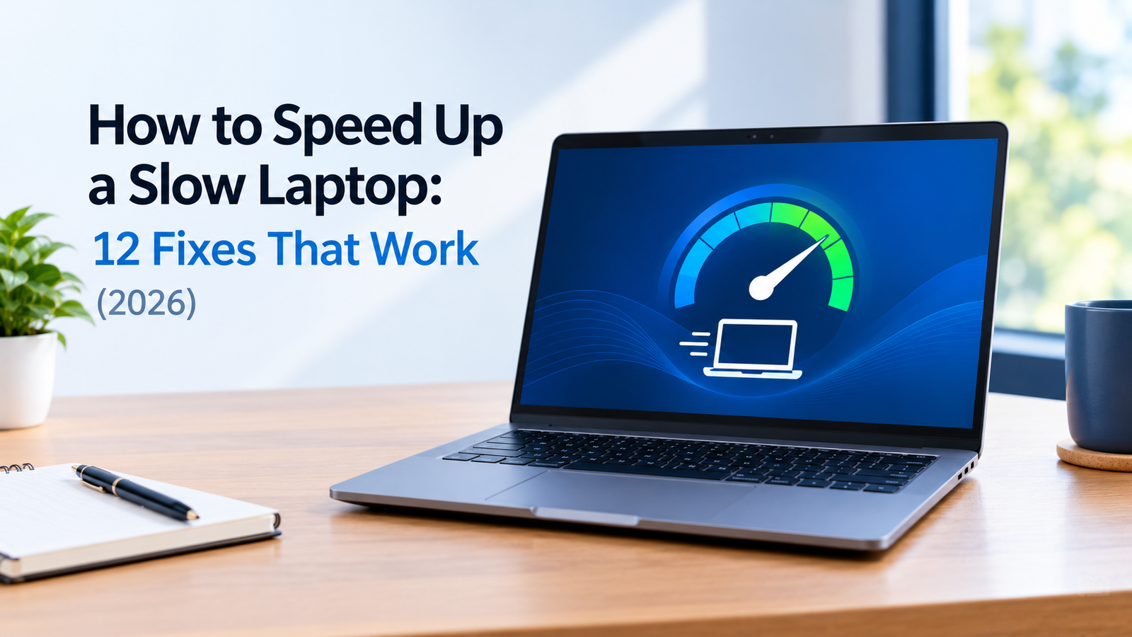 How to Speed Up a Slow Laptop: 12 Fixes That Work (2026)